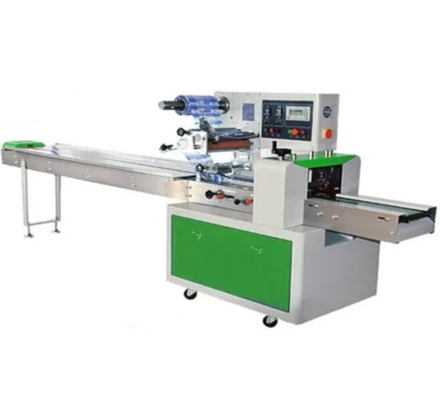 Automatic Chikki Packing Machine | Sticky Sweet Confectionery Pouch Sealer | Auger Filler VFFS 25-50 Pouches/Min SS304 Non-Stick Teflon Coated 